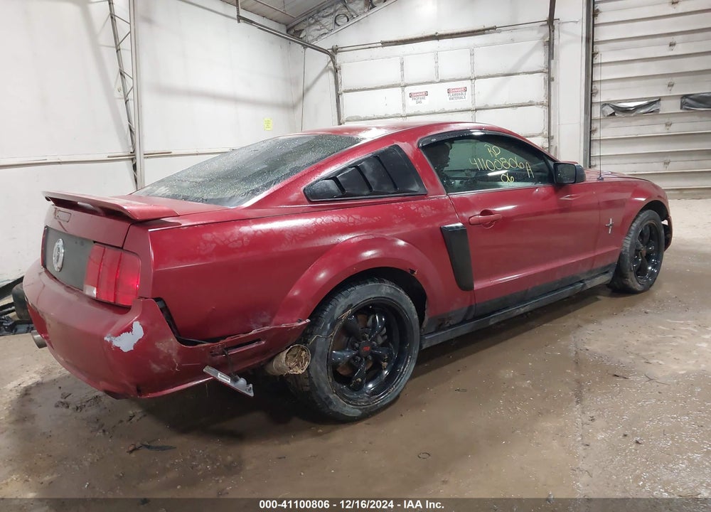 2006 FORD MUSTANG V6 VIN: 1ZVFT80N965115264