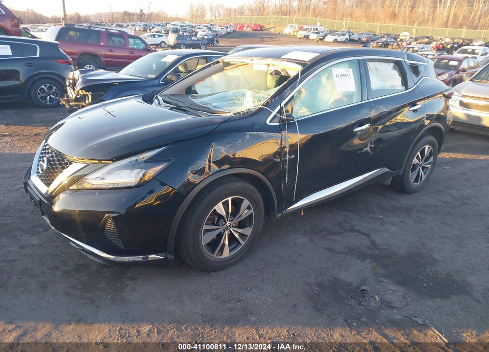 2020 NISSAN MURANO S INTELLIGENT AWD VIN: 5N1AZ2AS4LN122563