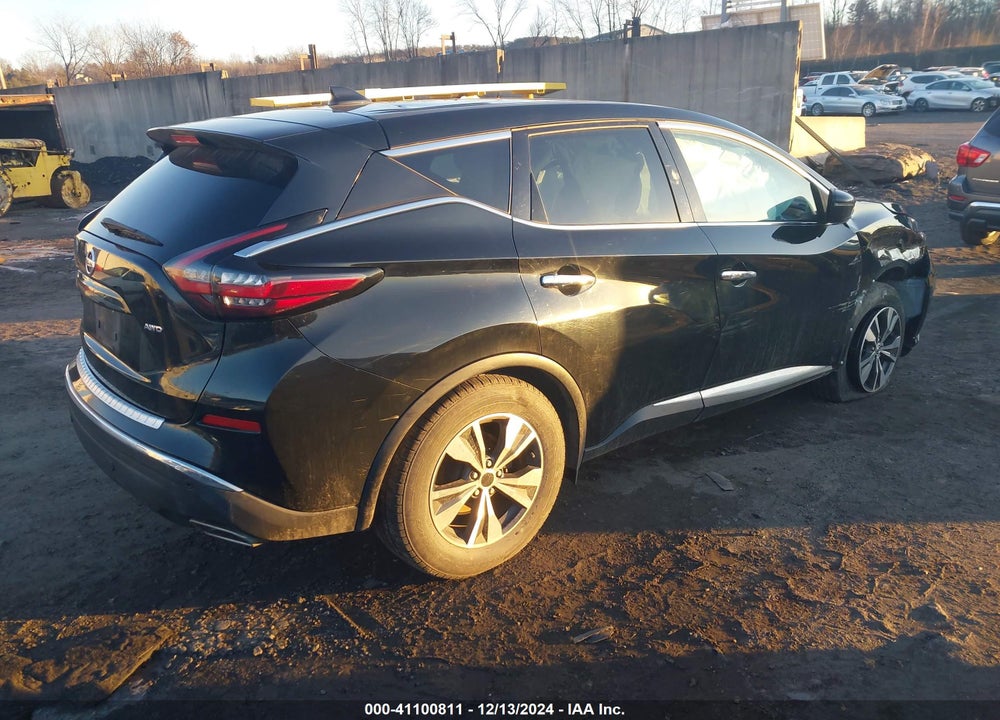2020 NISSAN MURANO S INTELLIGENT AWD VIN: 5N1AZ2AS4LN122563