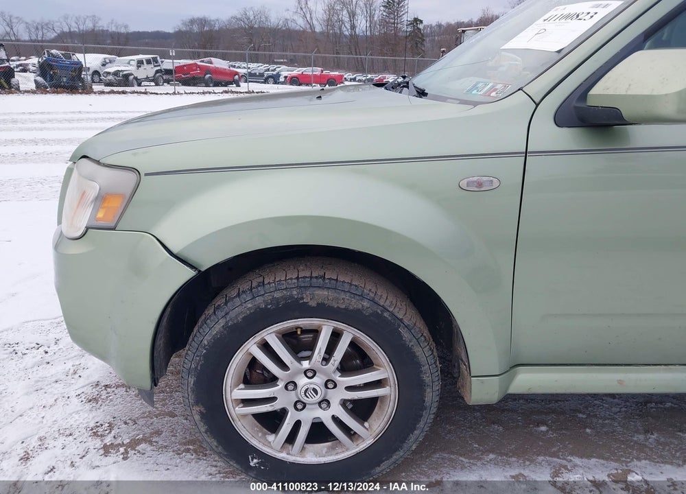 2009 MERCURY MARINER PREMIER VIN: 4M2CU97729KJ13940