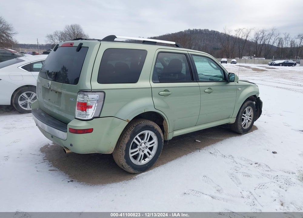 2009 MERCURY MARINER PREMIER VIN: 4M2CU97729KJ13940