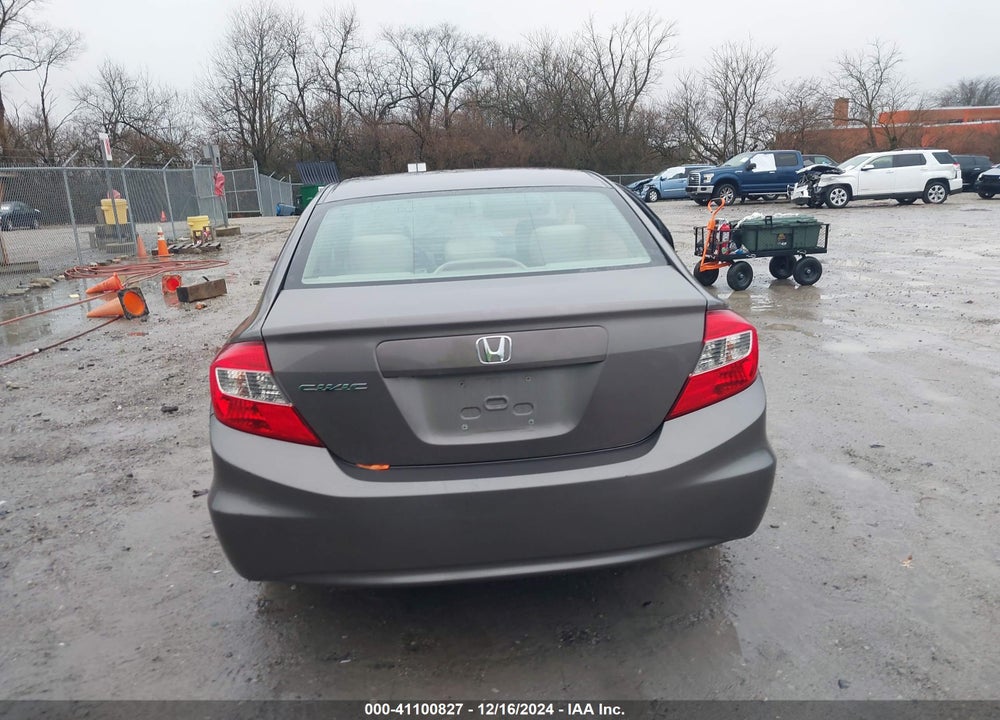 2012 HONDA CIVIC SDN LX VIN: 19XFB2F58CE098189