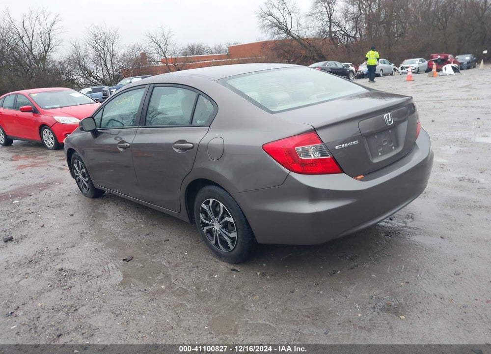 2012 HONDA CIVIC SDN LX VIN: 19XFB2F58CE098189