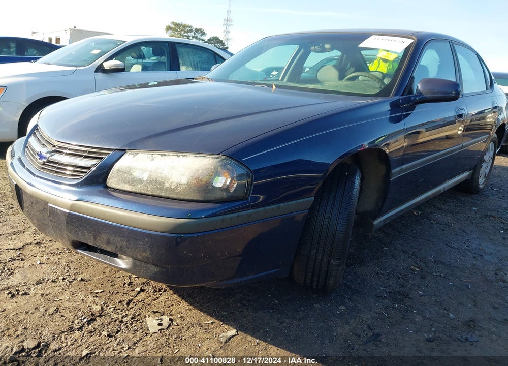 2002 CHEVROLET IMPALA VIN: 2G1WF52E929243189