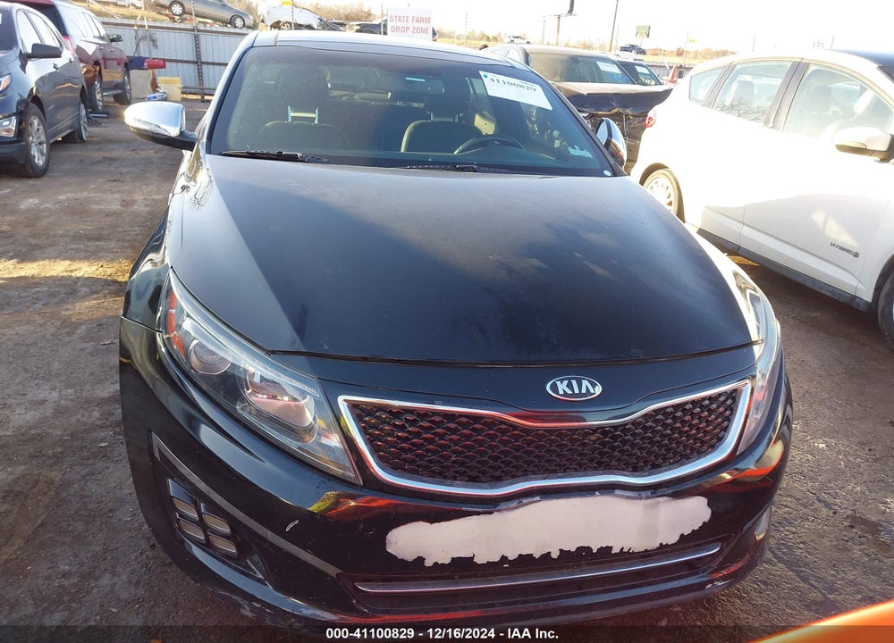 2014 KIA OPTIMA SXL TURBO VIN: 5XXGR4A64EG282373