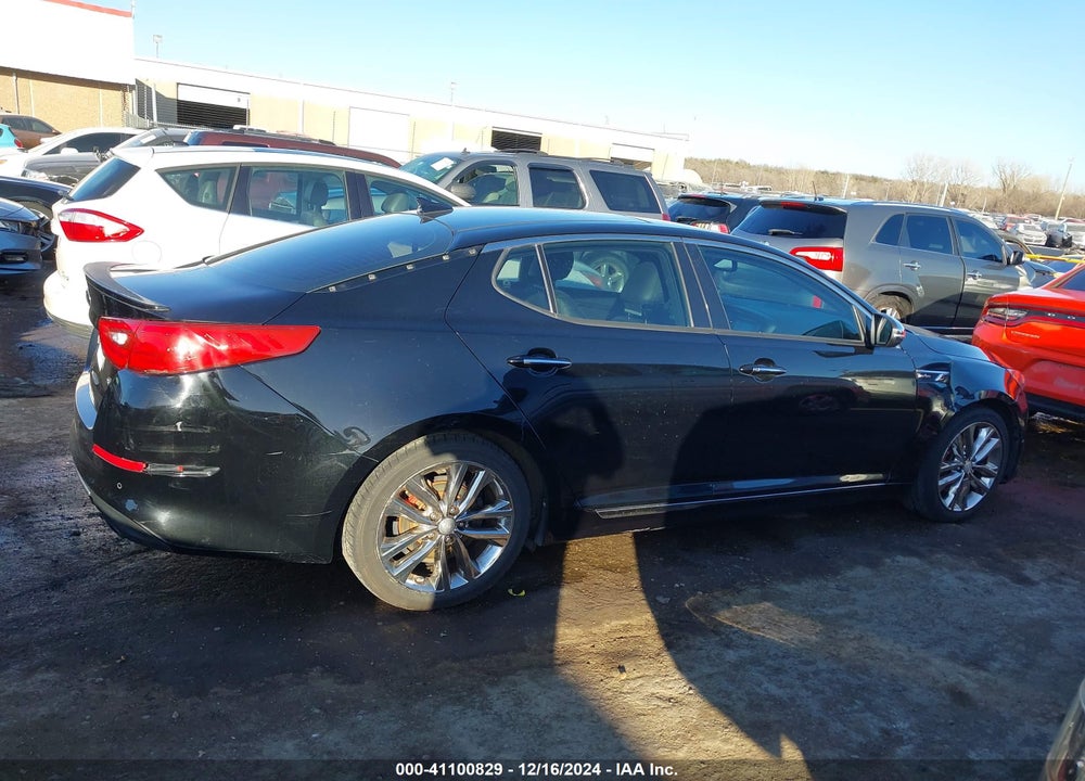 2014 KIA OPTIMA SXL TURBO VIN: 5XXGR4A64EG282373