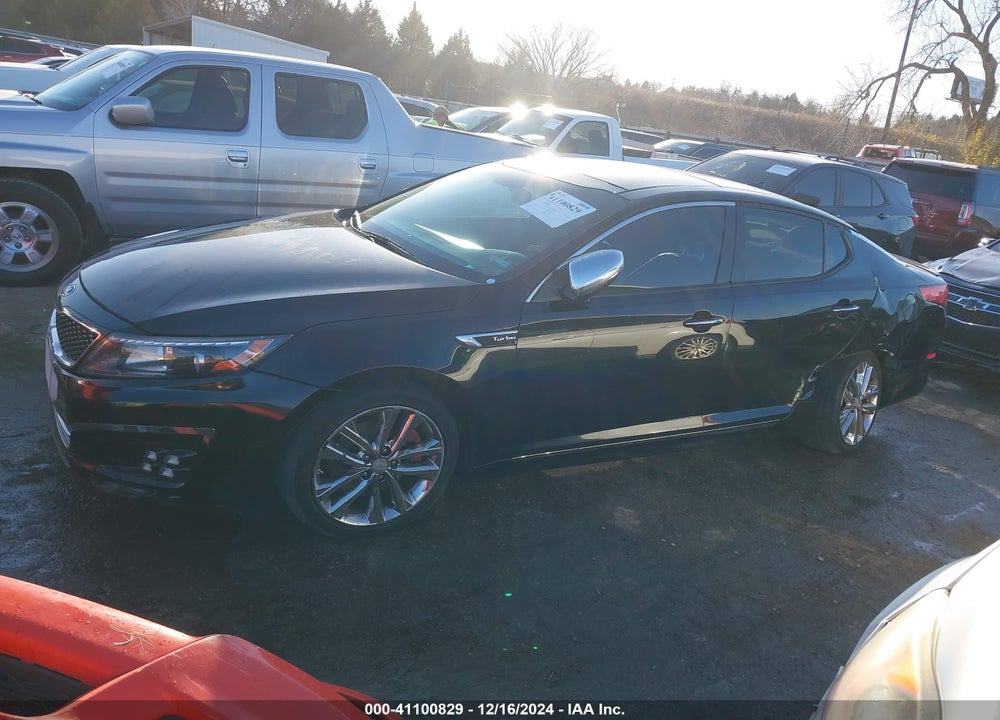 2014 KIA OPTIMA SXL TURBO VIN: 5XXGR4A64EG282373