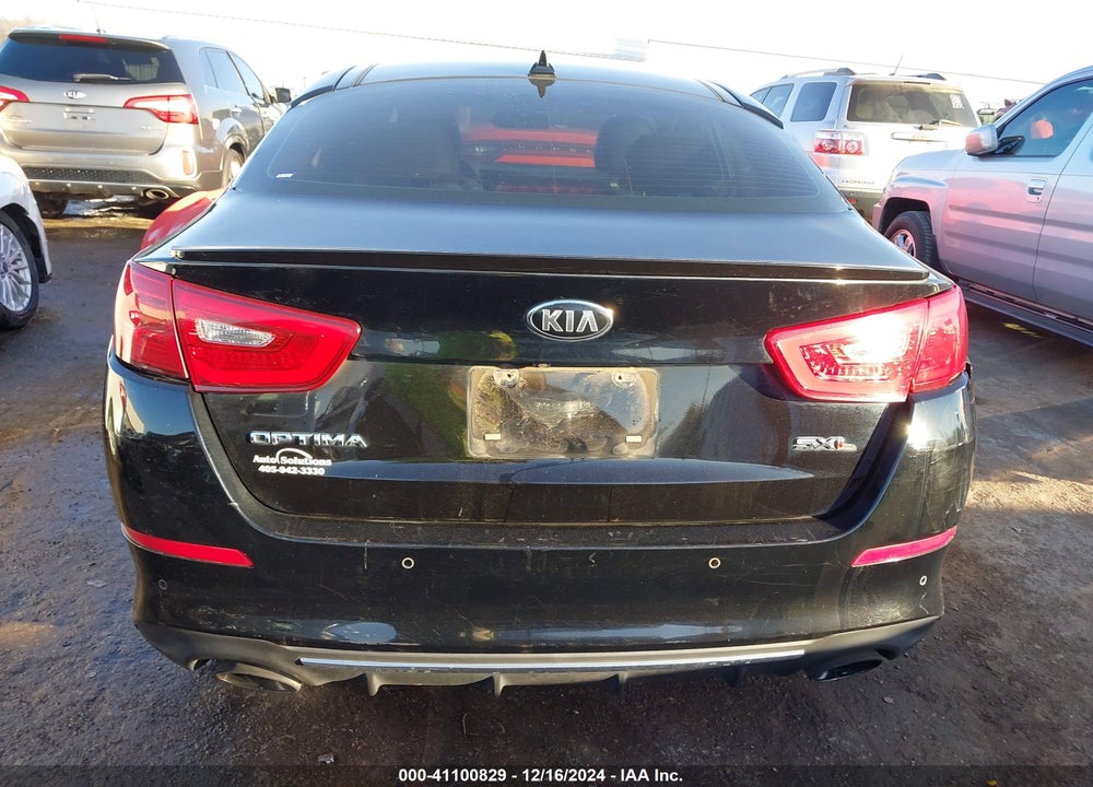 2014 KIA OPTIMA SXL TURBO VIN: 5XXGR4A64EG282373