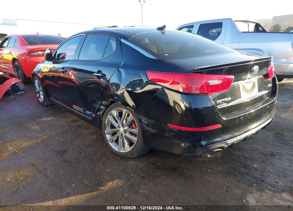 2014 KIA OPTIMA SXL TURBO VIN: 5XXGR4A64EG282373