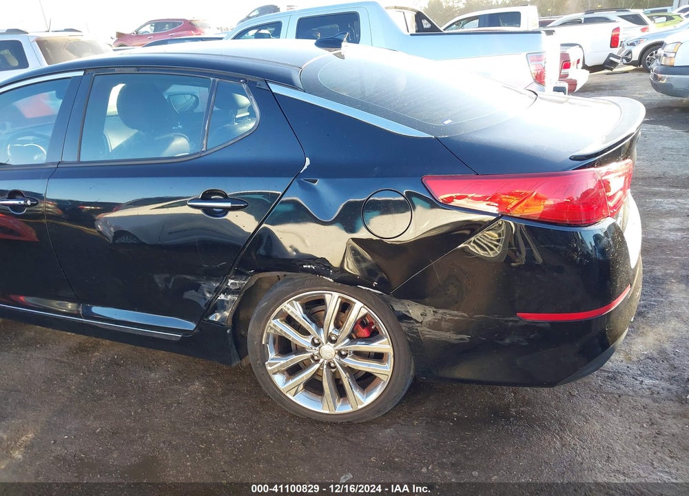 2014 KIA OPTIMA SXL TURBO VIN: 5XXGR4A64EG282373