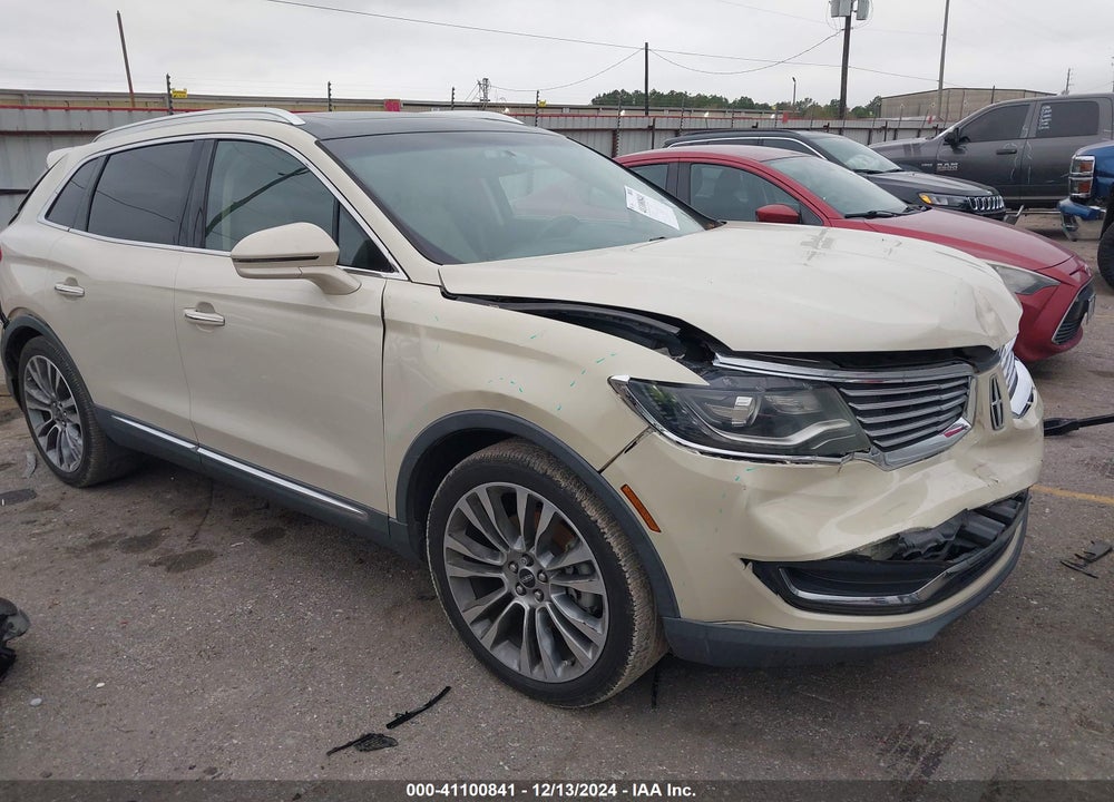 2016 LINCOLN MKX RESERVE VIN: 2LMTJ6LR9GBL52719