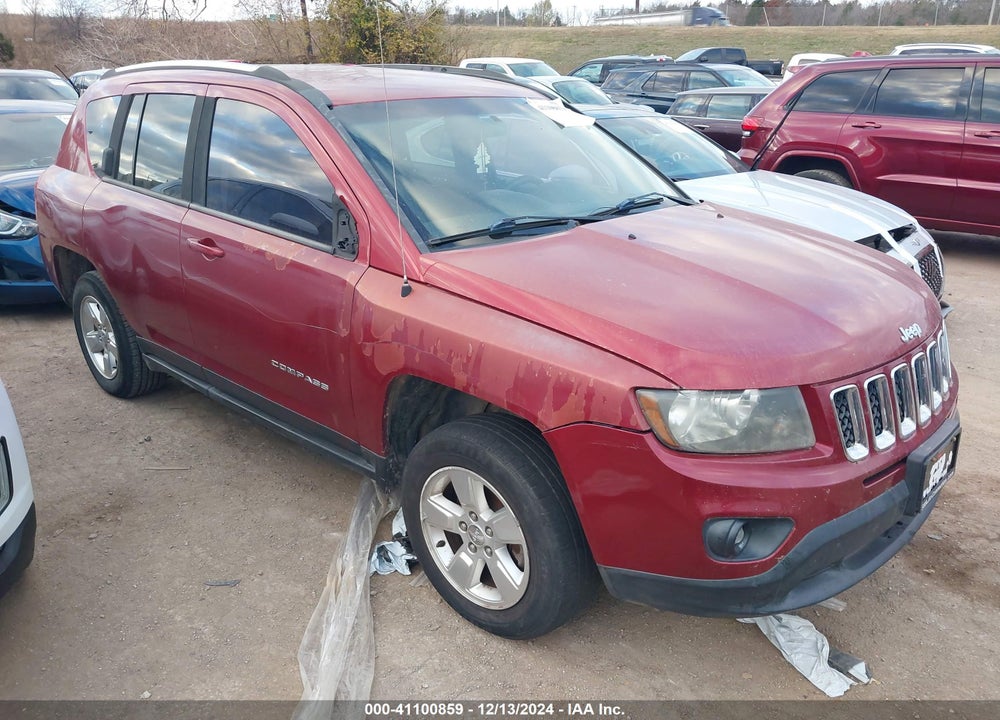 2014 JEEP COMPASS SPORT VIN: 1C4NJCBA9ED812410