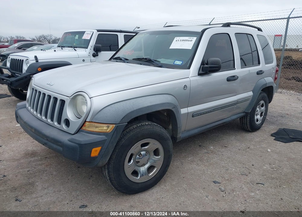 2006 JEEP LIBERTY SPORT VIN: 1J4GL48K66W262771