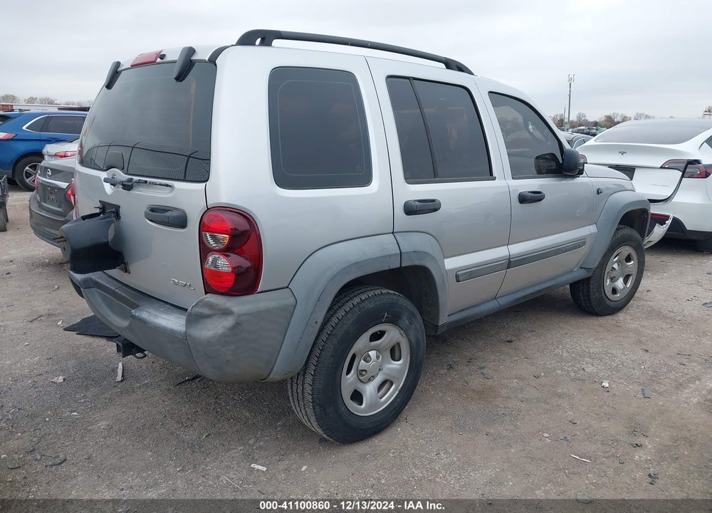 2006 JEEP LIBERTY SPORT VIN: 1J4GL48K66W262771