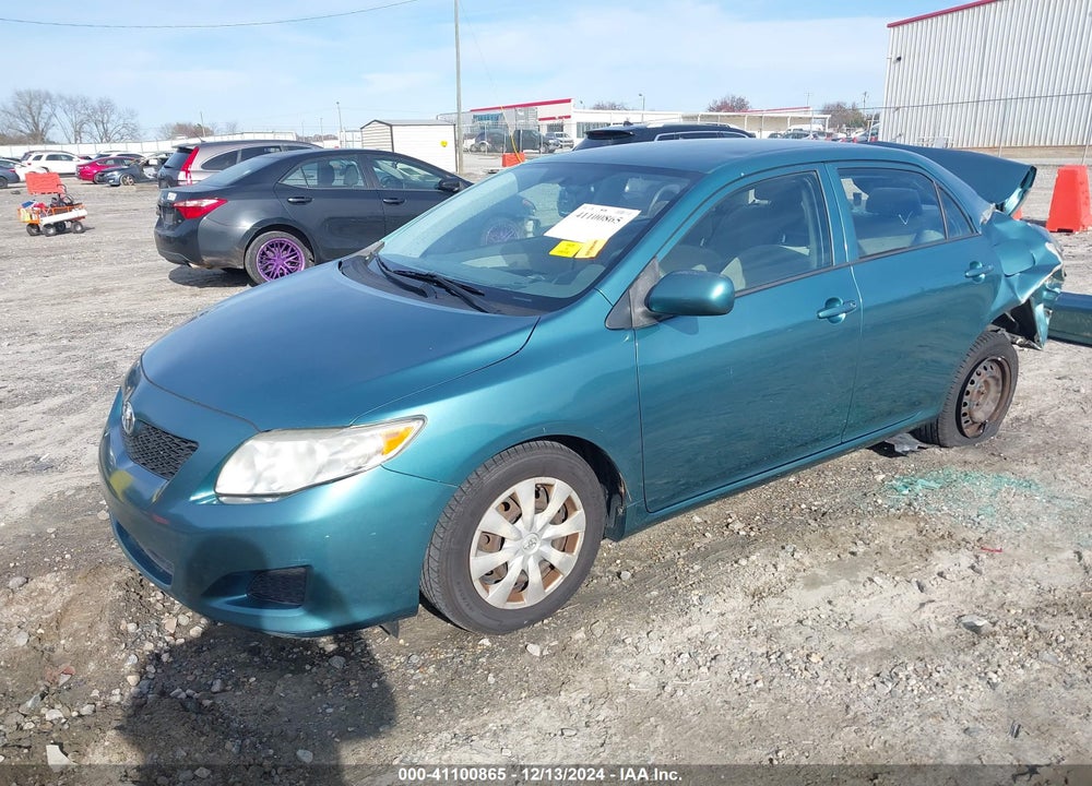 2009 TOYOTA COROLLA LE VIN: JTDBL40E899022601