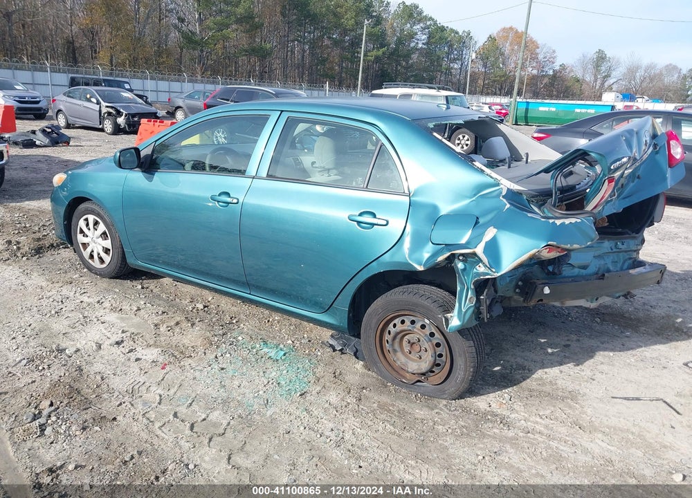 2009 TOYOTA COROLLA LE VIN: JTDBL40E899022601