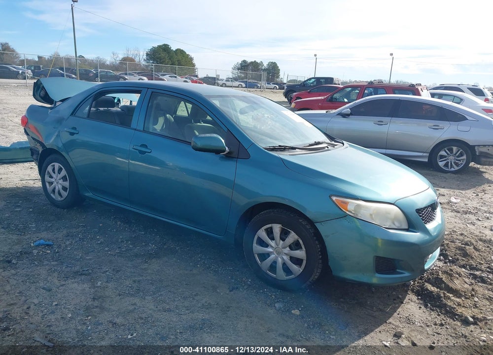 2009 TOYOTA COROLLA LE VIN: JTDBL40E899022601