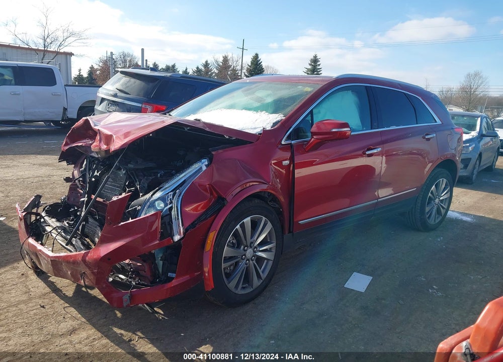 2022 CADILLAC XT5 AWD PREMIUM LUXURY VIN: 1GYKNDR44NZ148785