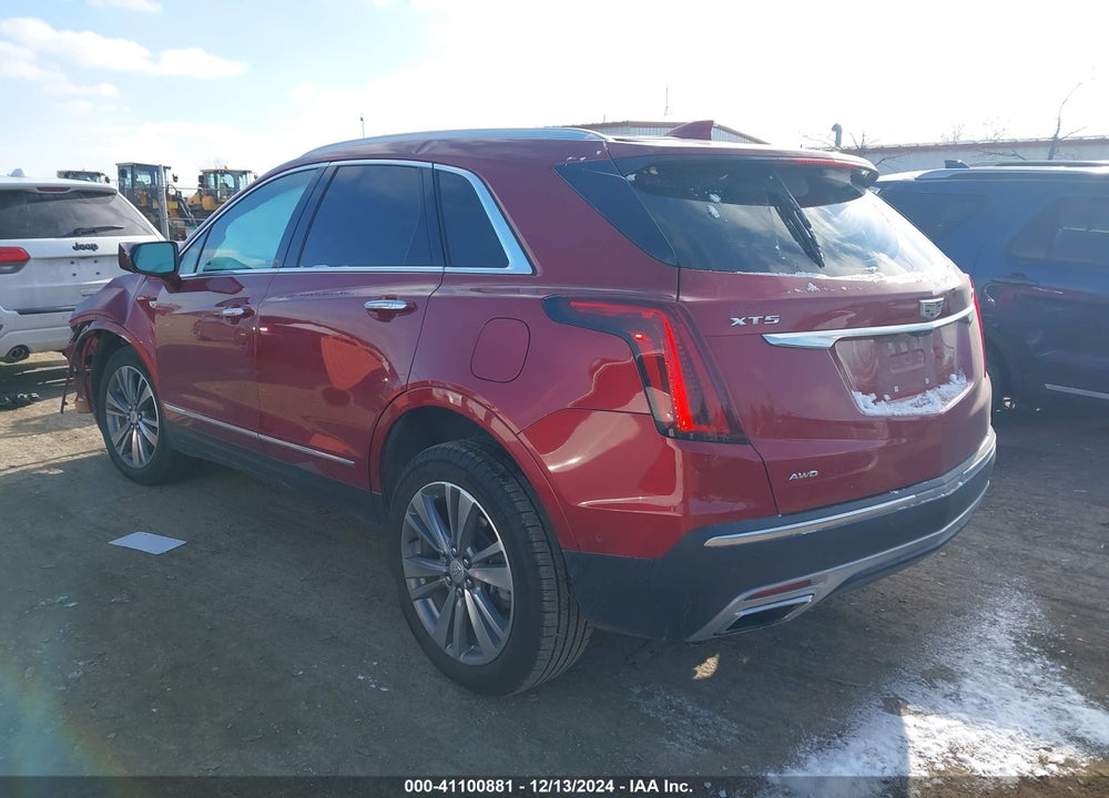 2022 CADILLAC XT5 AWD PREMIUM LUXURY VIN: 1GYKNDR44NZ148785