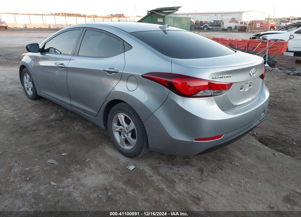 2015 HYUNDAI ELANTRA SE VIN: 5NPDH4AE3FH648911
