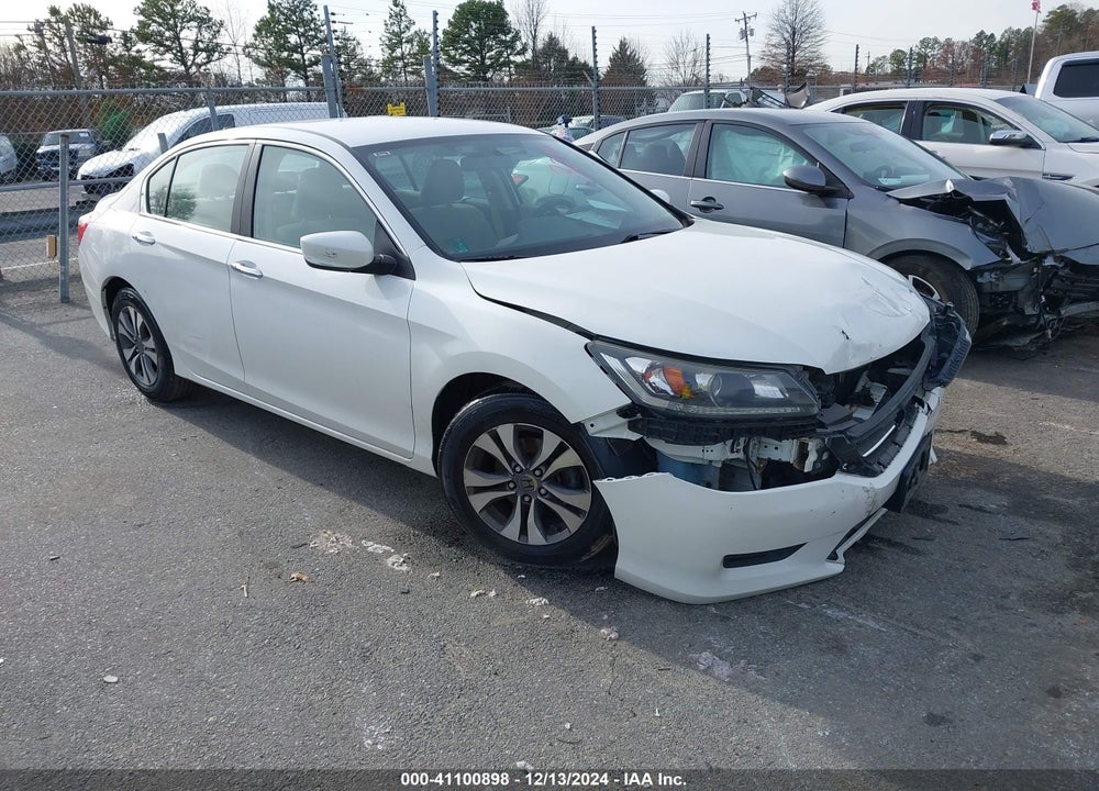 2013 HONDA ACCORD LX VIN: 1HGCR2F34DA133216