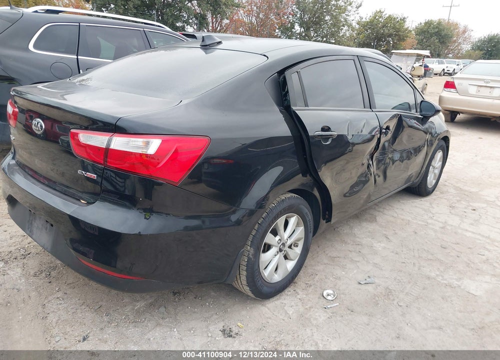 2016 KIA RIO EX VIN: KNADN4A30G6665875