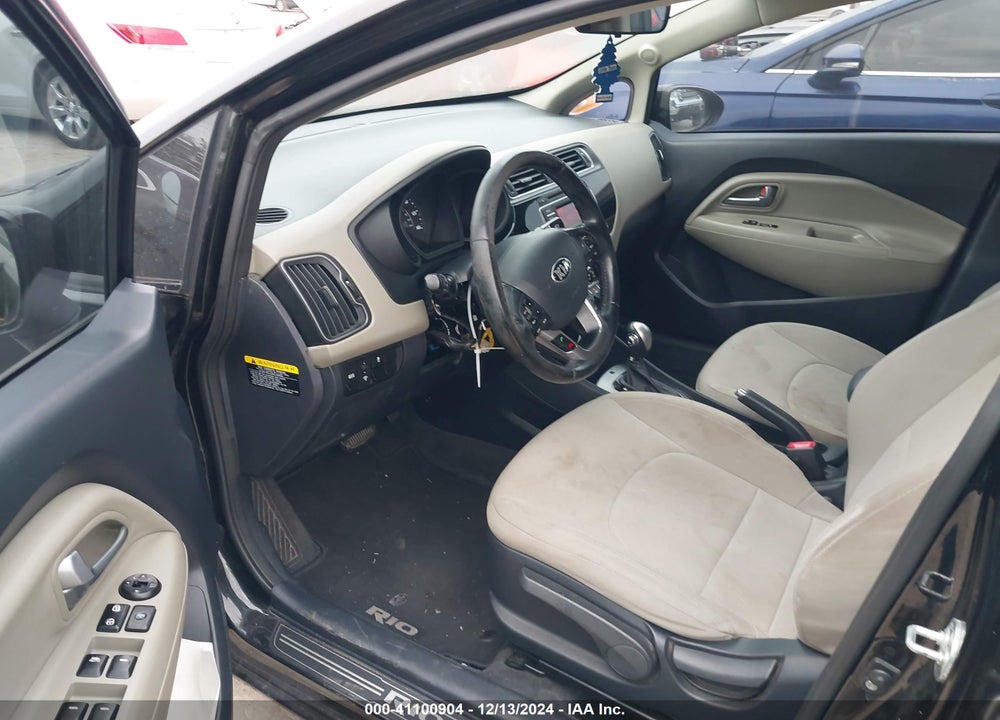 2016 KIA RIO EX VIN: KNADN4A30G6665875