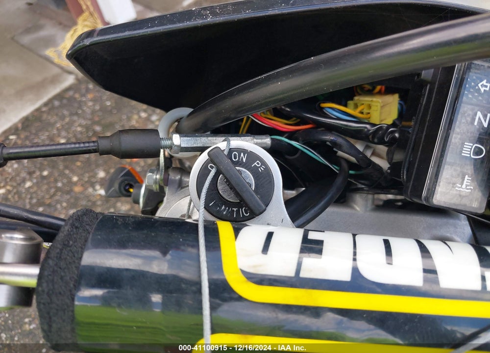 2012 SUZUKI DR-Z400 S VIN: JS1SK43A8C2100509