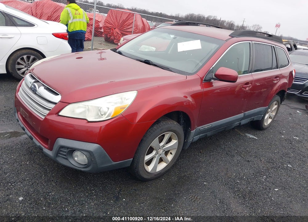 2014 SUBARU OUTBACK 2.5I PREMIUM VIN: 4S4BRBCC2E3246193