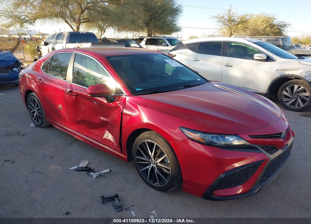 2021 TOYOTA CAMRY SE HYBRID VIN: 4T1G31AK4MU030253