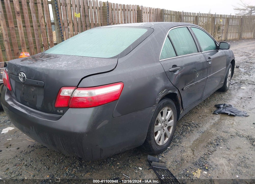 2009 TOYOTA CAMRY LE VIN: 4T1BE46KX9U911707