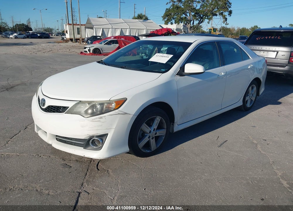 2012 TOYOTA CAMRY SE VIN: 4T1BF1FK6CU535865