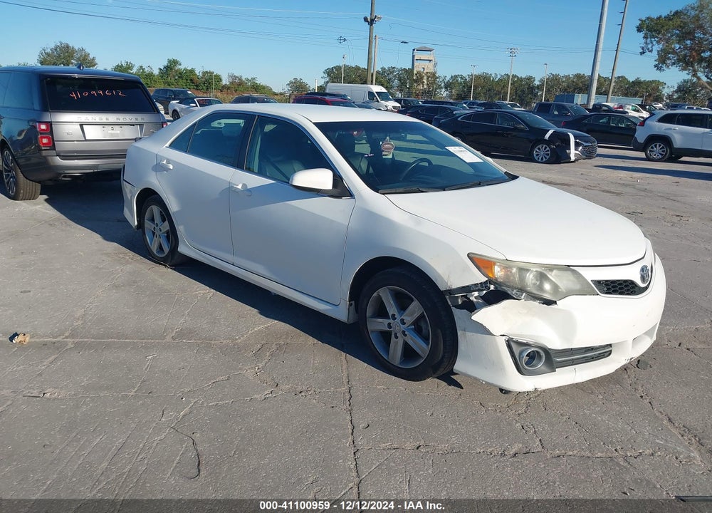 2012 TOYOTA CAMRY SE VIN: 4T1BF1FK6CU535865