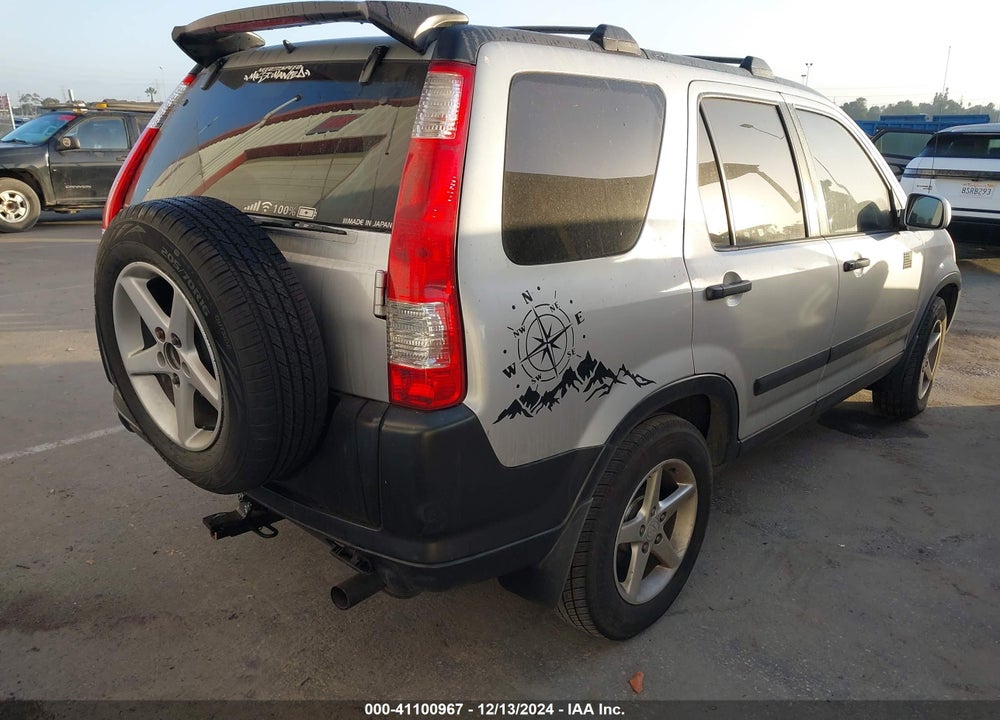 2004 HONDA CR-V EX VIN: SHSRD788X4U231387