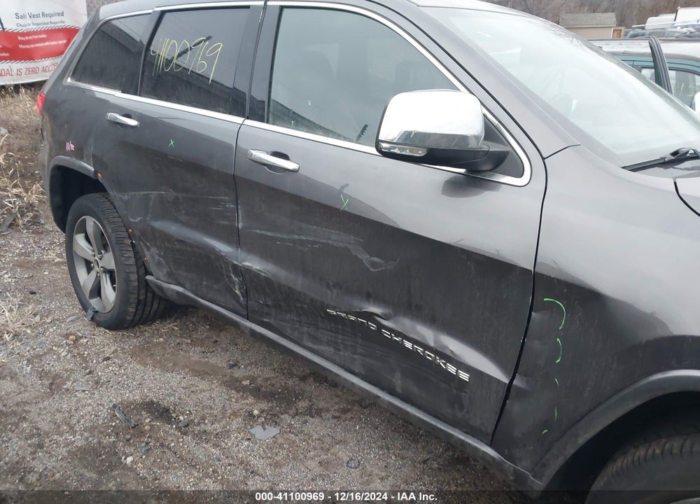2015 JEEP GRAND CHEROKEE OVERLAND VIN: 1C4RJFCGXFC608826