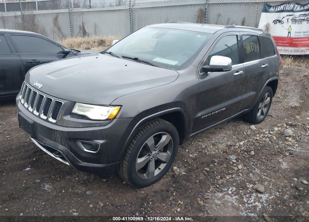 2015 JEEP GRAND CHEROKEE OVERLAND VIN: 1C4RJFCGXFC608826