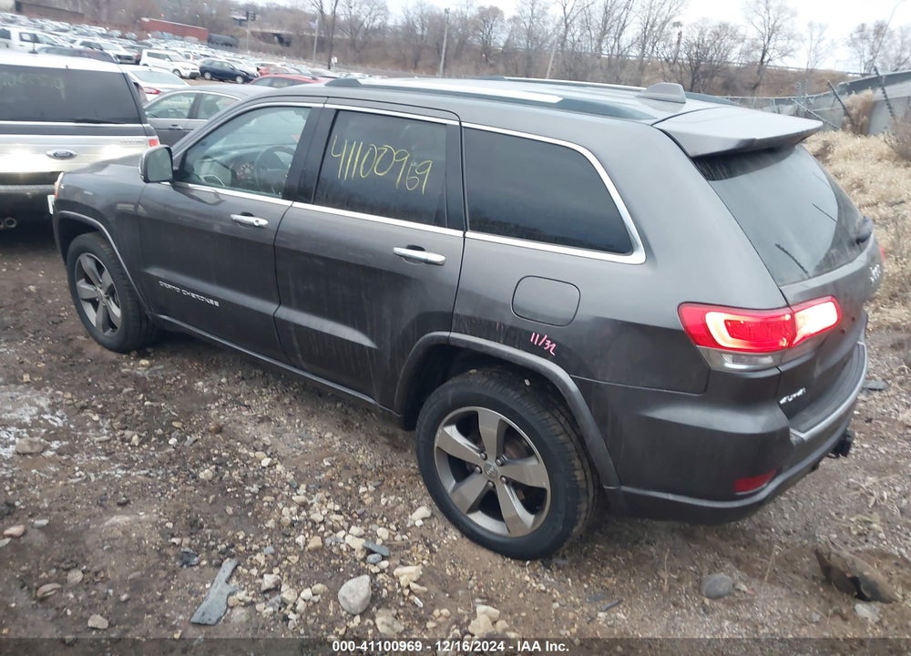 2015 JEEP GRAND CHEROKEE OVERLAND VIN: 1C4RJFCGXFC608826