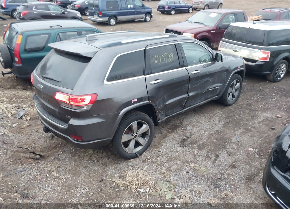 2015 JEEP GRAND CHEROKEE OVERLAND VIN: 1C4RJFCGXFC608826