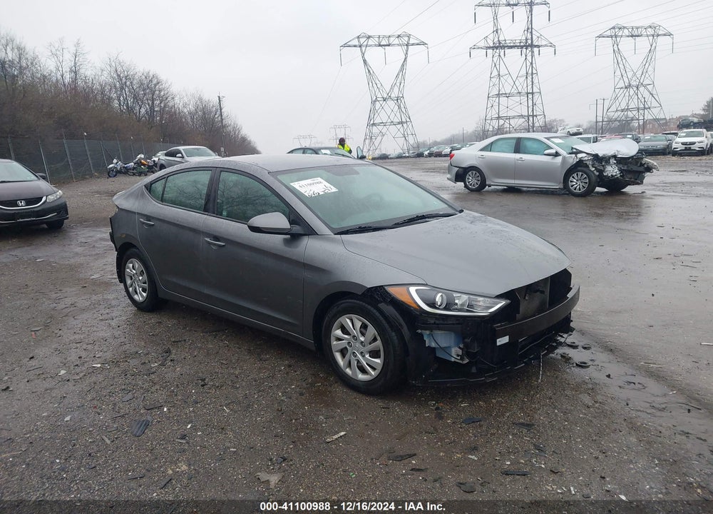 2018 HYUNDAI ELANTRA SE VIN: 5NPD74LF3JH332054