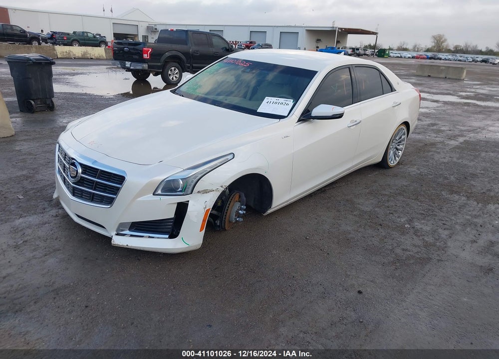 2014 CADILLAC CTS LUXURY VIN: 1G6AR5S33E0179708