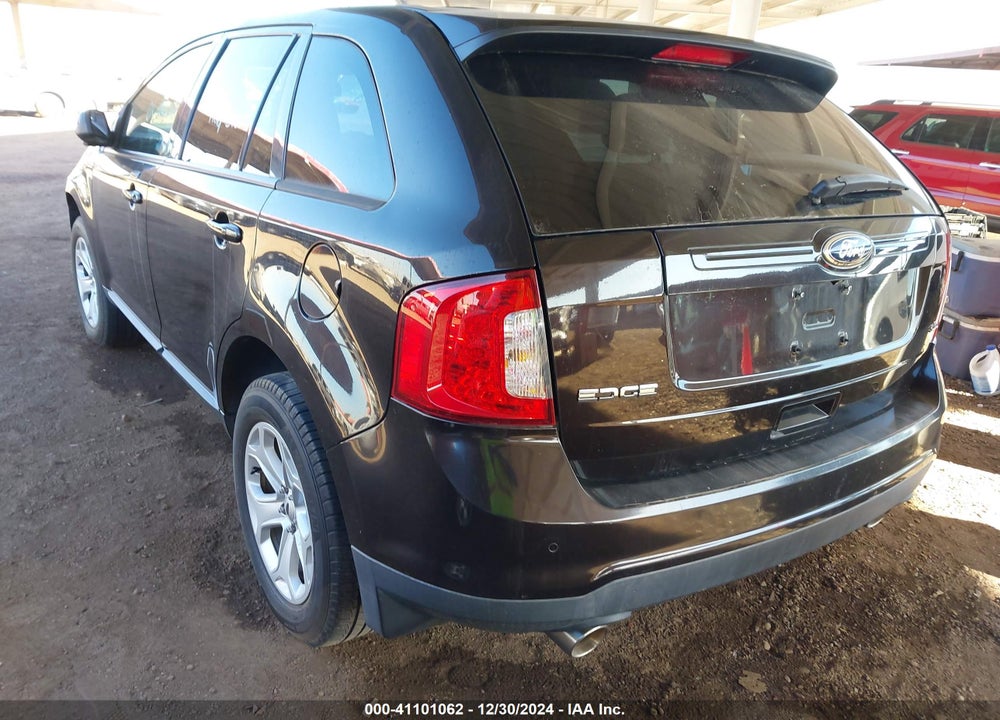 2013 FORD EDGE SEL VIN: 2FMDK3JC0DBE33825
