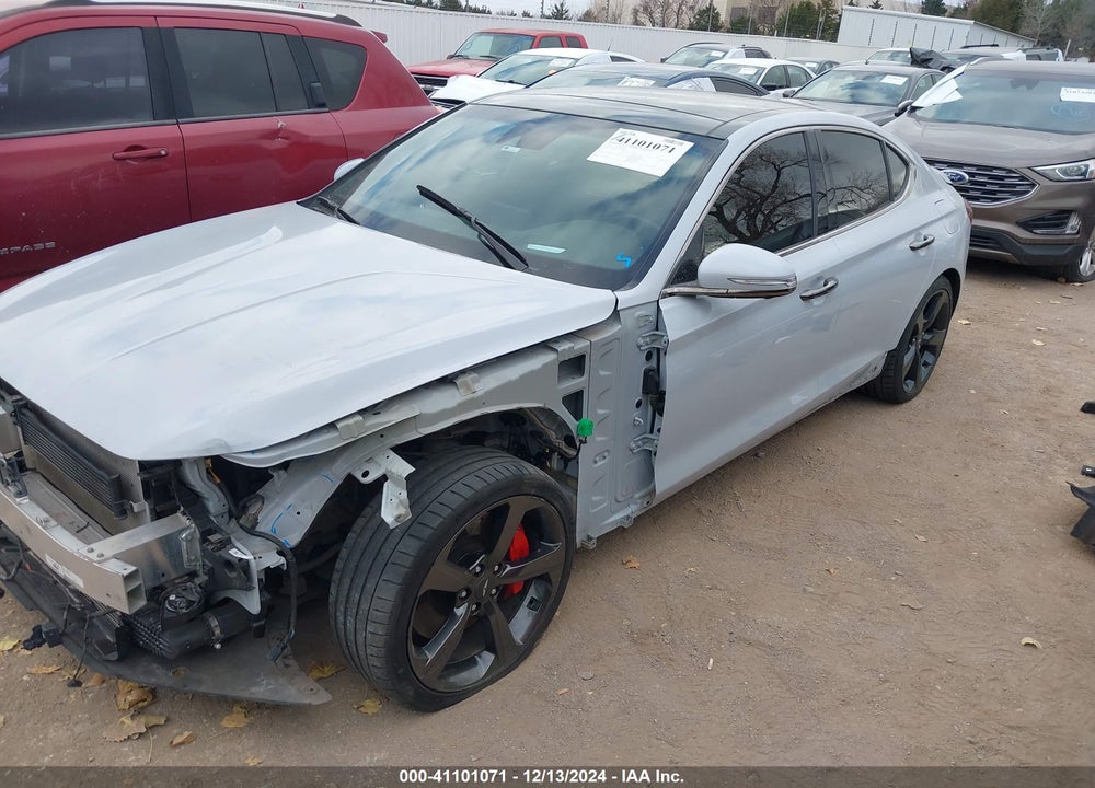 2020 GENESIS G70 3.3T RWD VIN: KMTG34LEXLU050035