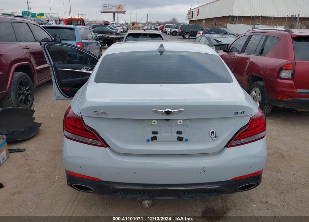 2020 GENESIS G70 3.3T RWD VIN: KMTG34LEXLU050035