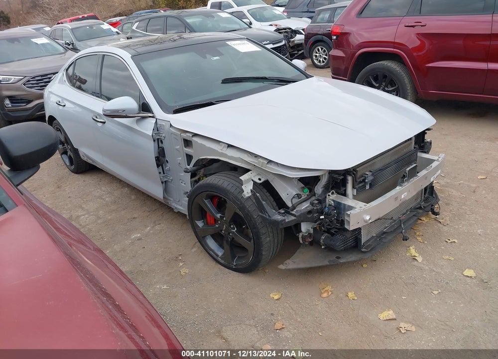 2020 GENESIS G70 3.3T RWD VIN: KMTG34LEXLU050035