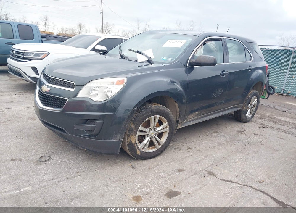 2013 CHEVROLET EQUINOX LS VIN: 2GNALBEK7D1148875