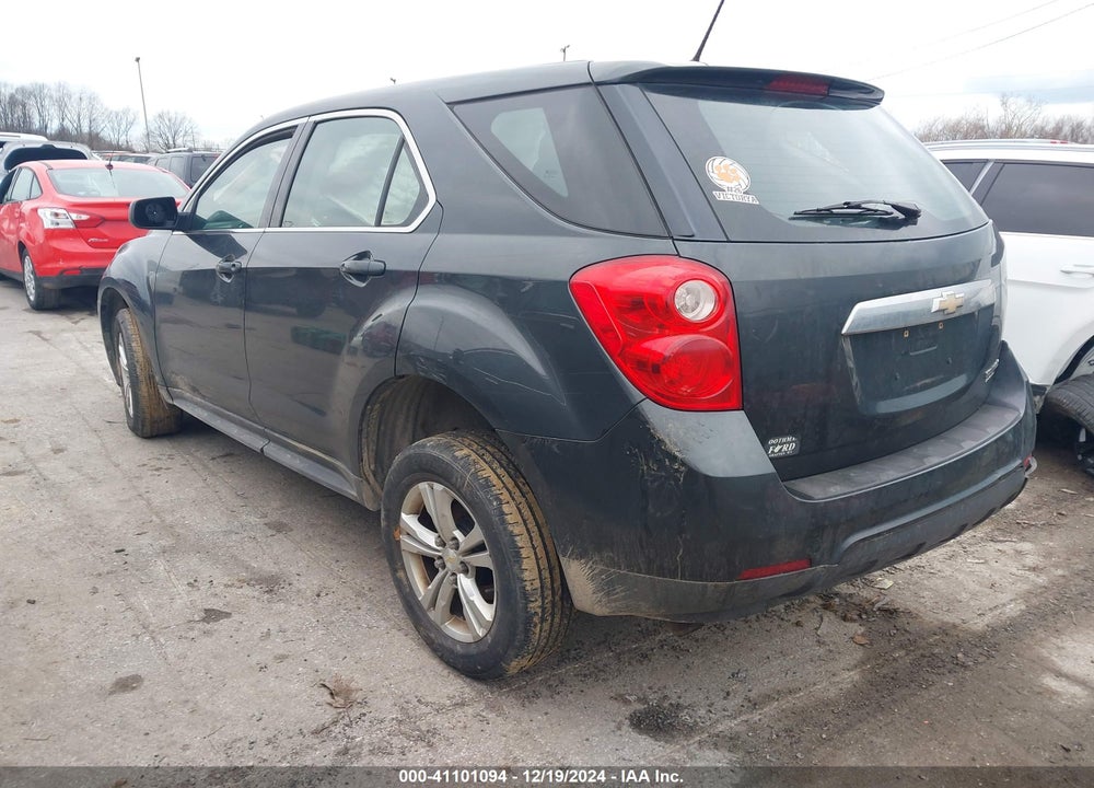 2013 CHEVROLET EQUINOX LS VIN: 2GNALBEK7D1148875