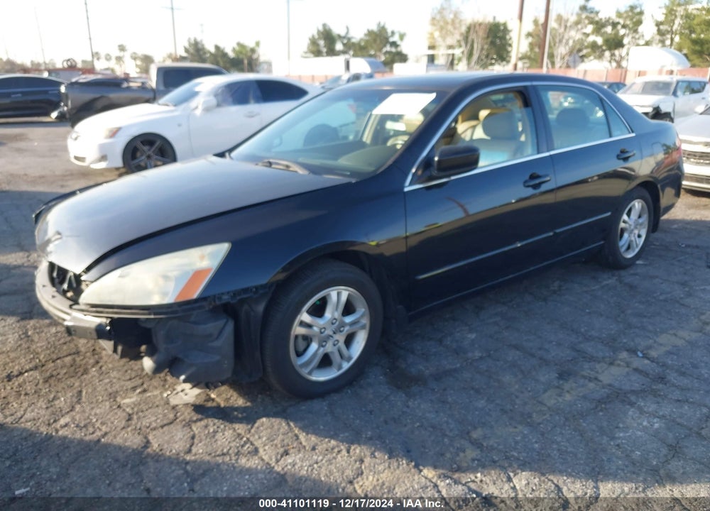2007 HONDA ACCORD 2.4 EX VIN: 1HGCM56727A074240
