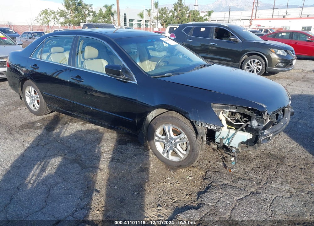 2007 HONDA ACCORD 2.4 EX VIN: 1HGCM56727A074240