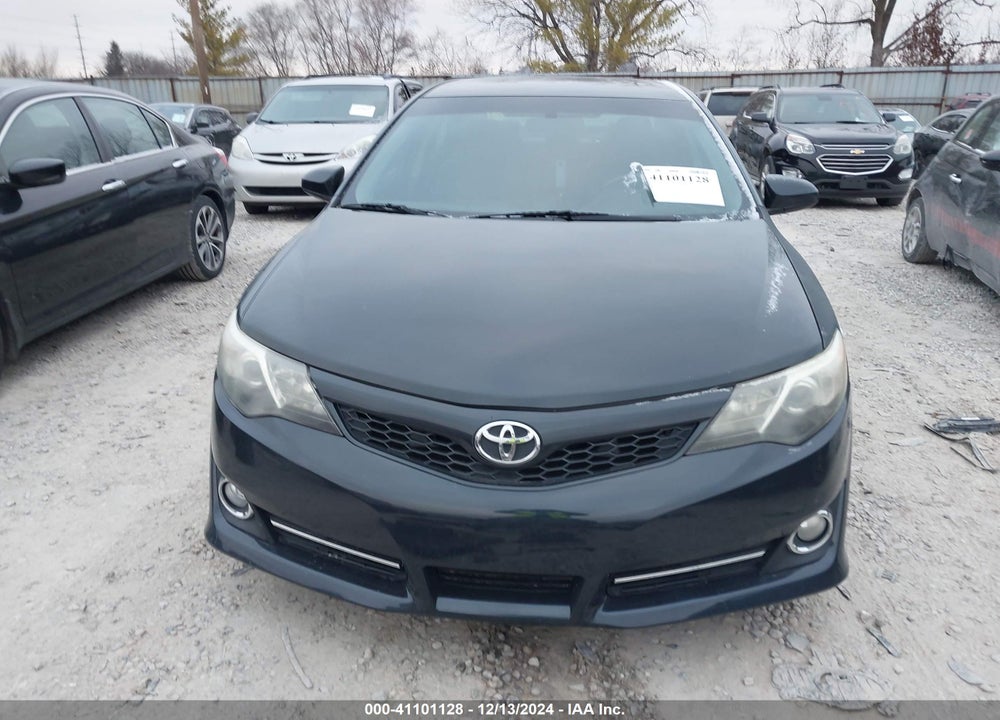 2013 TOYOTA CAMRY SE VIN: 4T1BF1FK6DU234630