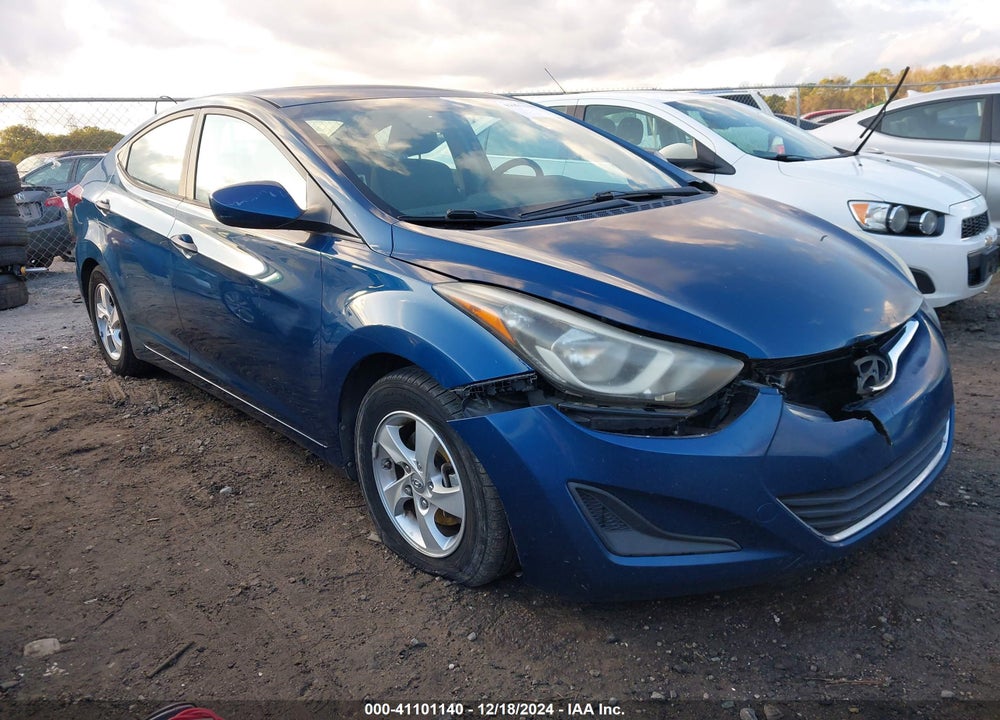 2014 HYUNDAI ELANTRA SE VIN: KMHDH4AE3EU162695